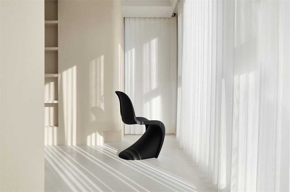 深圳南山500平方極簡(jiǎn)風(fēng)格辦公室裝修樣品陳列區(qū)藝術(shù)休閑椅