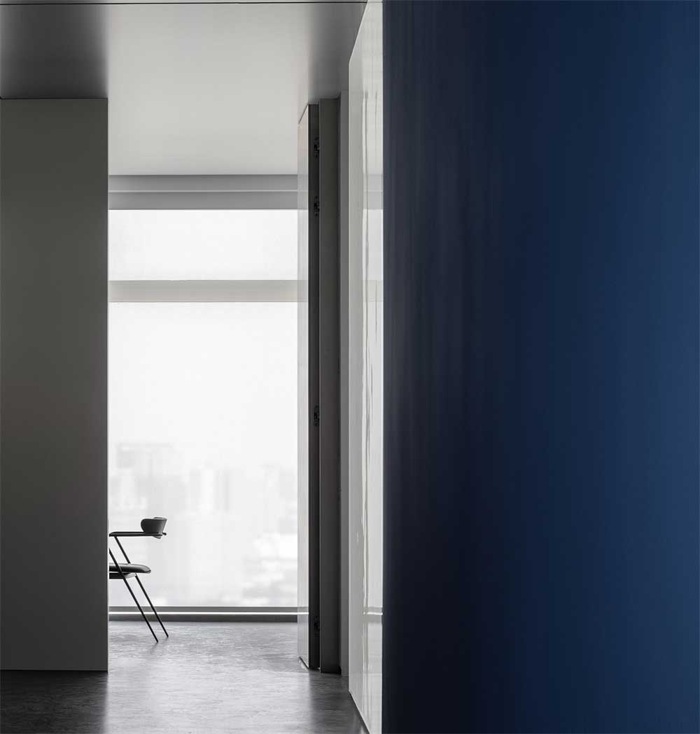 深圳福田800平方現(xiàn)代簡(jiǎn)約風(fēng)格辦公室裝修過(guò)道區(qū)