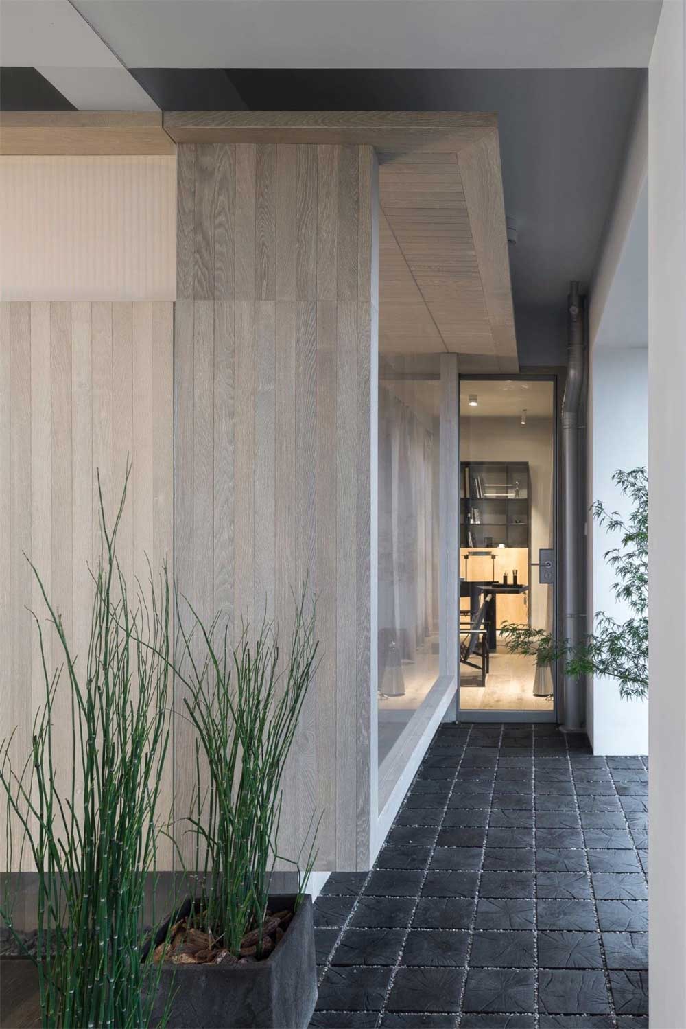 深圳市羅湖1600平原木風(fēng)辦公室裝修設(shè)計(jì)景觀