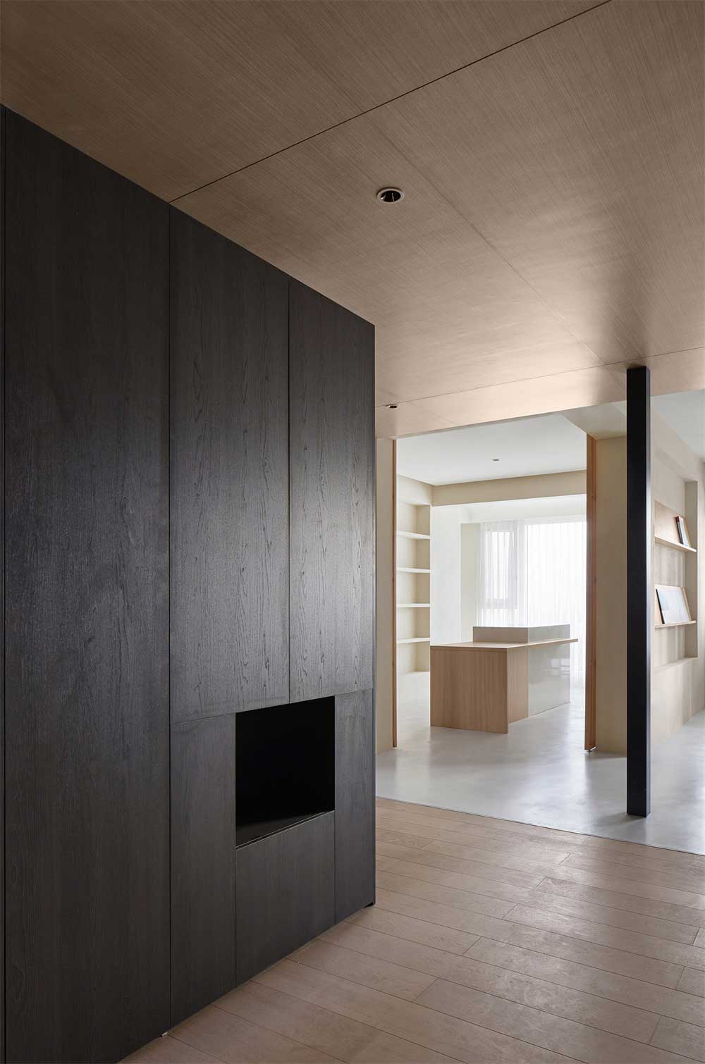 深圳南山500平方極簡(jiǎn)風(fēng)格辦公室裝修儲(chǔ)存收納區(qū)燈具