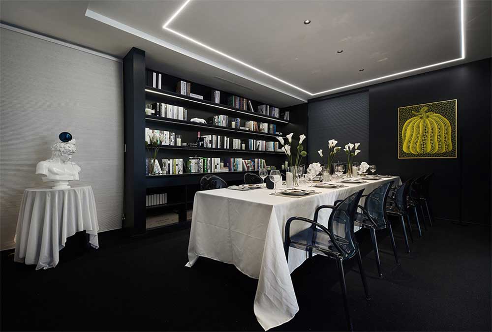 深圳龍崗區(qū)輕奢簡(jiǎn)約辦公室設(shè)計(jì)裝修-用餐區(qū)