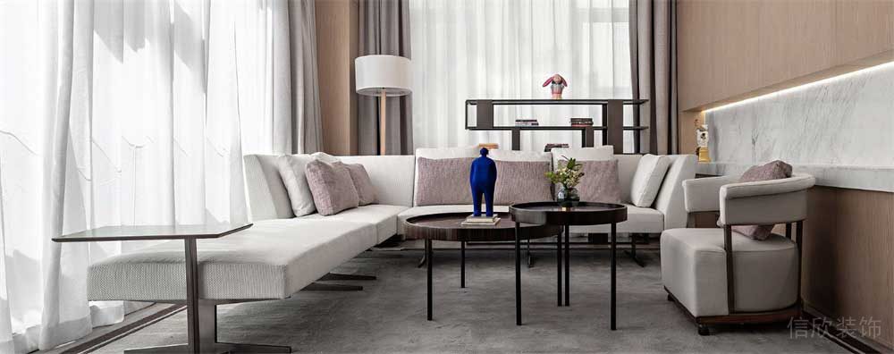 深圳市羅湖區(qū)現(xiàn)代日式風(fēng)格辦公室大廳沙發(fā)區(qū)