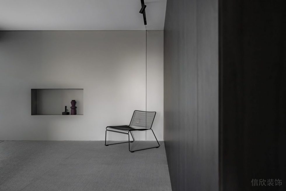 簡(jiǎn)約風(fēng)休息區(qū)木飾面背景墻效果圖設(shè)計(jì)