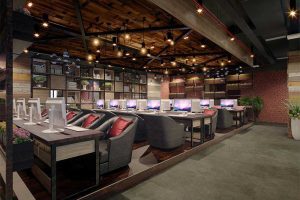 深圳龍崗區(qū)網(wǎng)咖裝修設(shè)計 商務區(qū)二