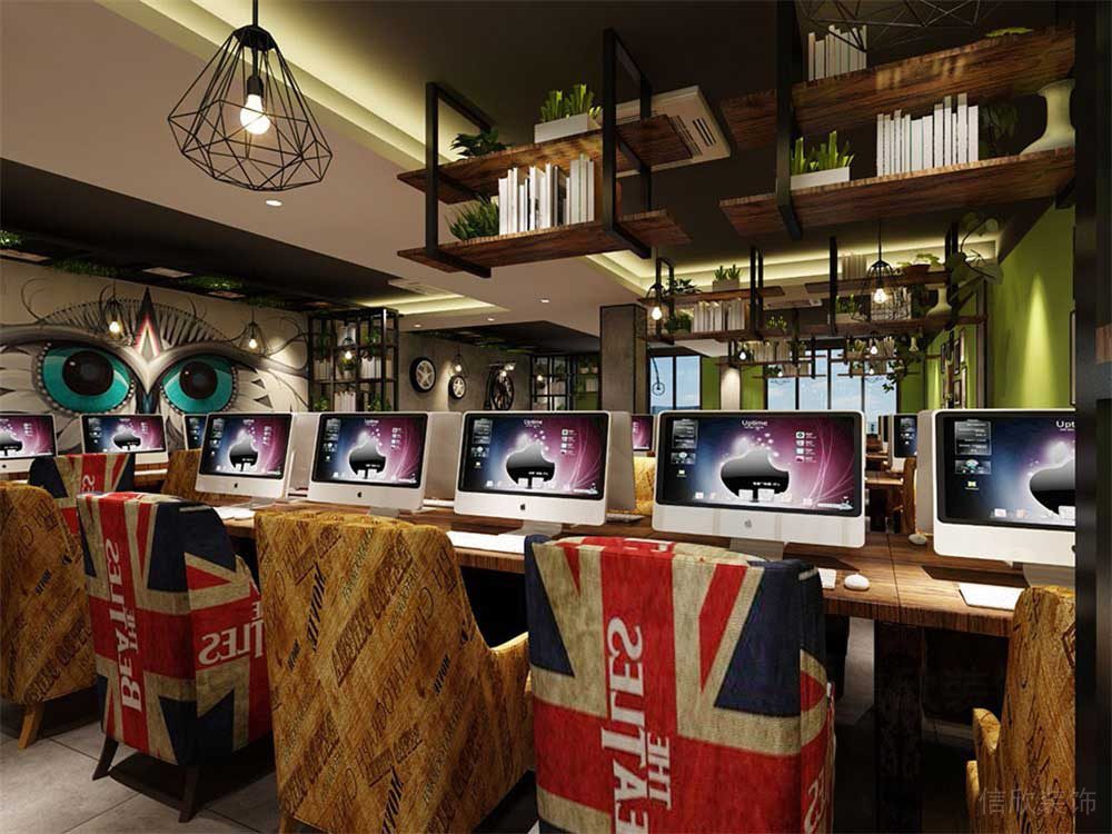 深圳南山區(qū)網咖裝修施工 電腦臺