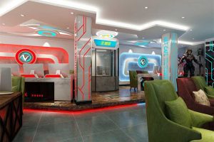 深圳南山區(qū)網(wǎng)咖裝修設(shè)計 主播室