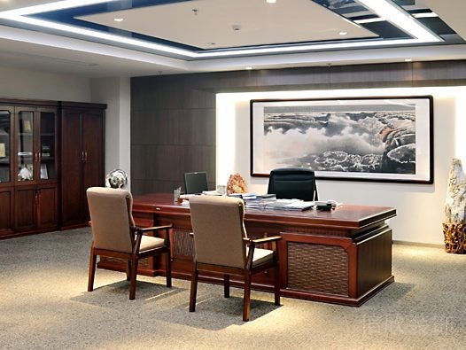 就餐區(qū)裝修設(shè)計(jì)總裁辦公室商務(wù)風(fēng)效果圖