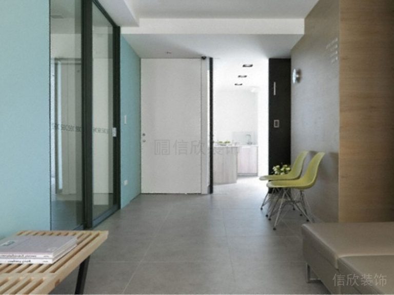 辦公室裝修效果圖過道簡約風(fēng)北歐風(fēng)裝修效果圖