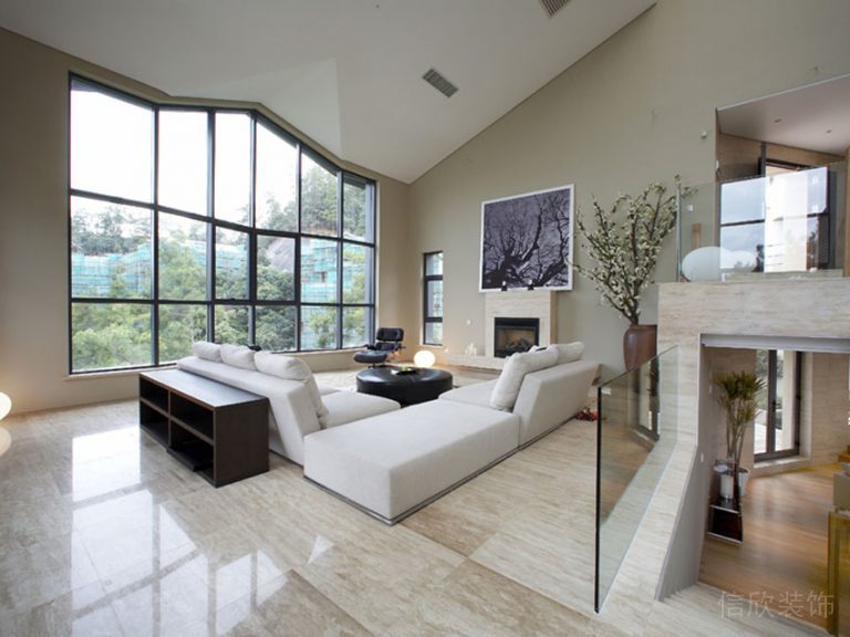 現(xiàn)代簡約客廳裝修效果復(fù)式戶型輕奢風(fēng)裝修設(shè)計