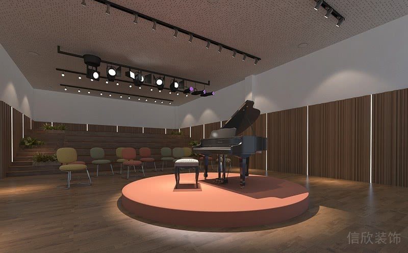 深圳愛(ài)思鋼琴藝術(shù)學(xué)校表演小舞臺(tái)