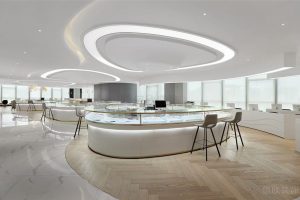 深圳百匯珠寶展廳裝修設(shè)計 珠寶展廳
