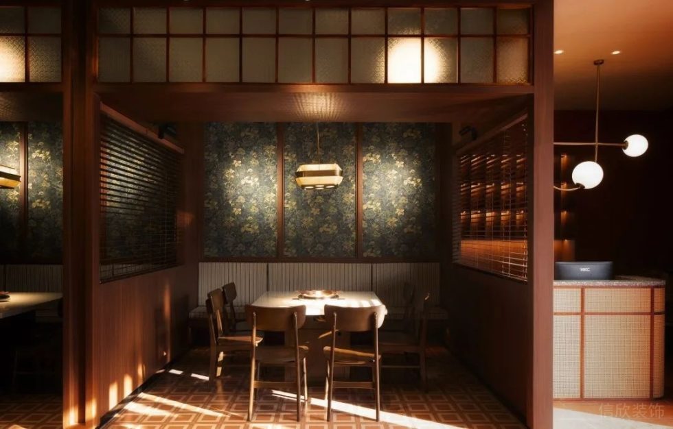深圳羅湖招商中環(huán)日式風(fēng)格火鍋店裝修案例卡座 深圳羅湖招商中環(huán)日式風(fēng)格火鍋店裝修案例卡座
