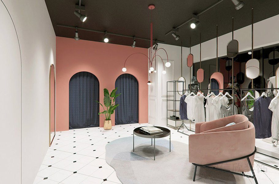 深圳莫蘭服裝店裝修設(shè)計(jì)7