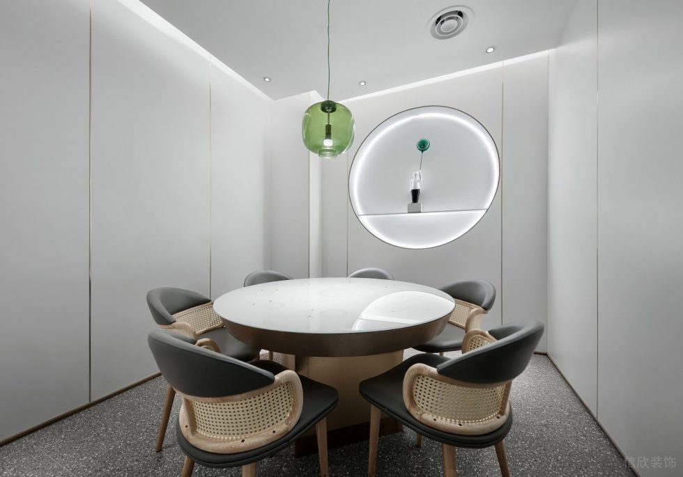 深圳南山海上世界現(xiàn)代風(fēng)格火鍋餐廳裝修案例包房