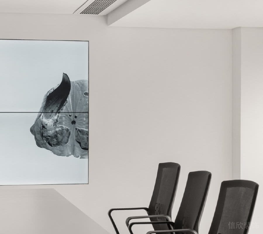 會(huì)議室墻面黑白掛畫