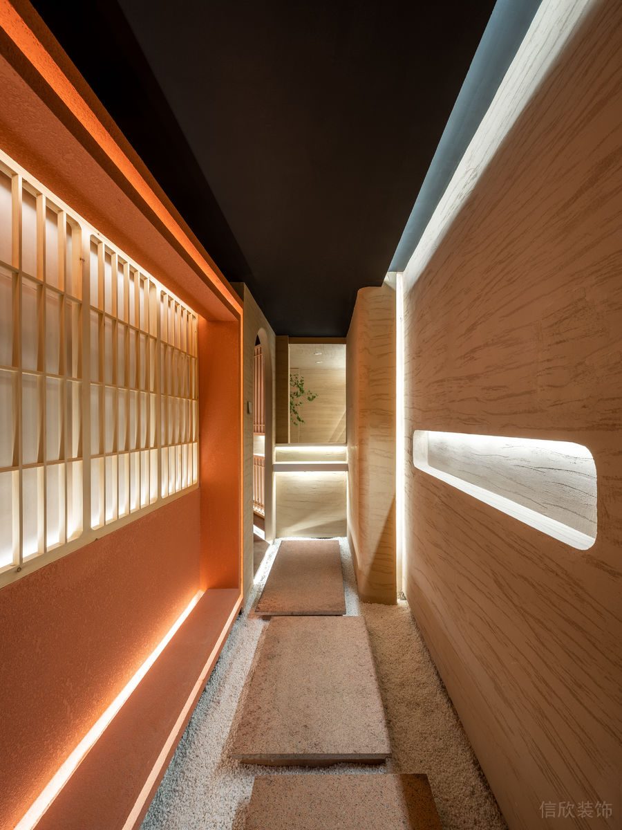 深圳寶安中洲華府暖色調(diào)極簡(jiǎn)風(fēng)格茶館裝修案例走廊 深圳寶安中洲華府暖色調(diào)極簡(jiǎn)風(fēng)格茶館裝修案例走廊