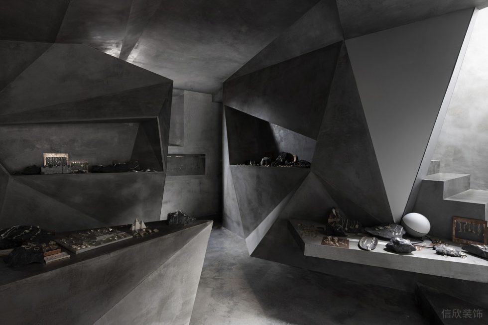 深圳市寶安區(qū)西鄉(xiāng)現(xiàn)代風(fēng)飾品店概念店裝修設(shè)計灰色藝術(shù)造型展臺 深圳市寶安區(qū)西鄉(xiāng)現(xiàn)代風(fēng)飾品店概念店裝修設(shè)計灰色藝術(shù)造型展臺