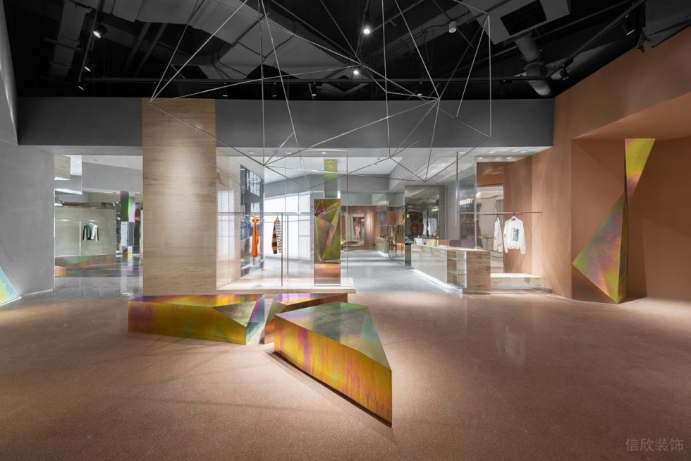 深圳市龍崗區(qū)龍崗中心城x Select 服裝店買手店裝修設(shè)計(jì)金屬魅彩島臺(tái) 深圳市龍崗區(qū)龍崗中心城x Select 服裝店買手店裝修設(shè)計(jì)金屬魅彩島臺(tái)