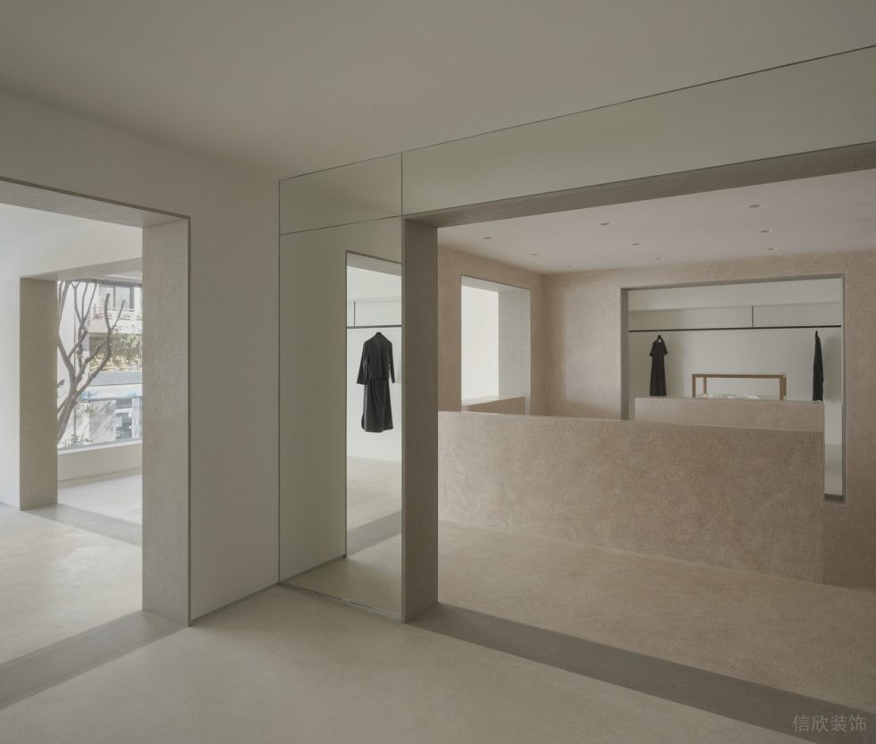 深圳市龍崗區(qū)平湖西班牙pau旗艦店裝修設(shè)計(jì)前臺(tái)二