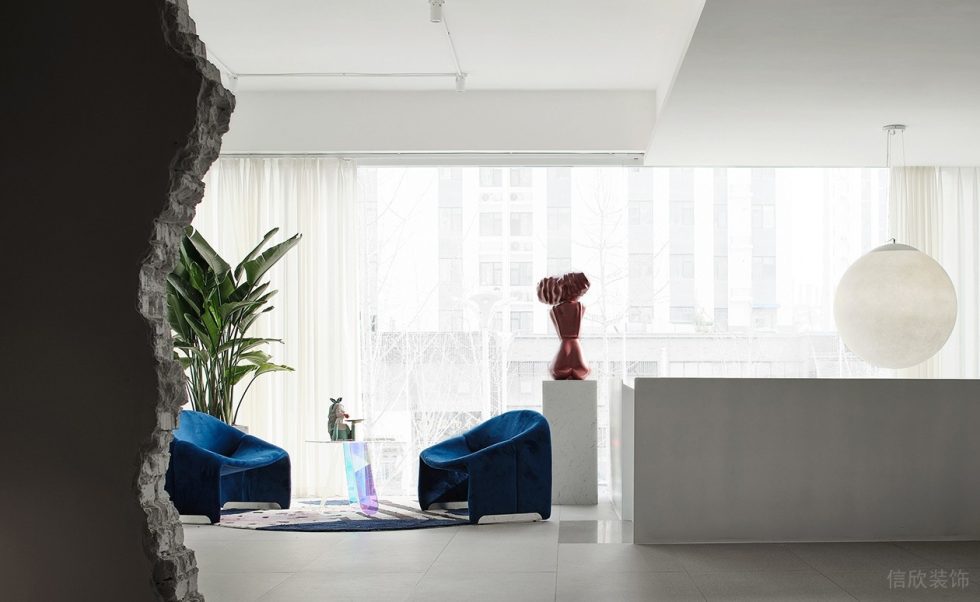 深圳市南山區(qū)后?，F(xiàn)代風(fēng)sugar.t 買手店裝修設(shè)計(jì)休息區(qū)