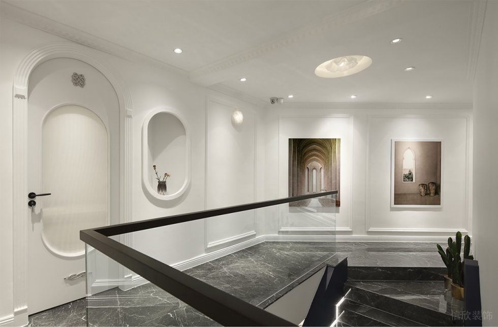 深圳市南山區(qū)南油現(xiàn)代風美容店裝修設計玻璃扶手 深圳市南山區(qū)南油現(xiàn)代風美容店裝修設計玻璃扶手