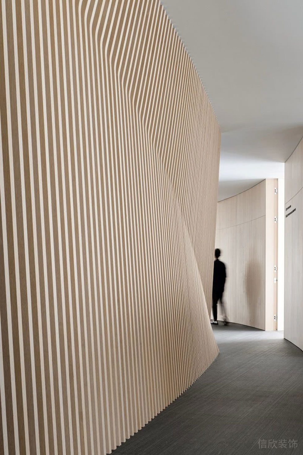 生態(tài)波浪板弧形墻面設計圖