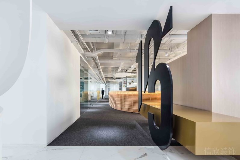 深圳福田金運世紀大廈700平方米現(xiàn)代簡約風格公司裝修案例藝術(shù)過廊 深圳福田金運世紀大廈700平方米現(xiàn)代簡約風格公司裝修案例藝術(shù)過廊