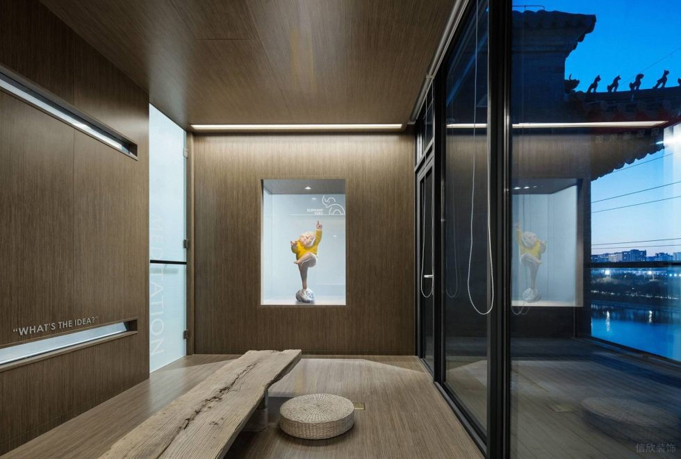 后現(xiàn)代工業(yè)風辦公室休息室裝修案例