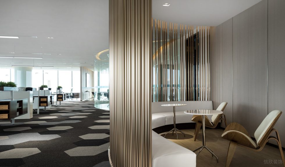 深圳南山振業(yè)國際商務中心800平方米現(xiàn)代輕奢風辦公室裝修案例休閑洽談區(qū) 深圳南山振業(yè)國際商務中心800平方米現(xiàn)代輕奢風辦公室裝修案例休閑洽談區(qū)