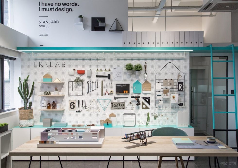 深圳坪山開沃大廈350平方米簡約北歐風辦公室裝修案例手工作業(yè)區(qū)