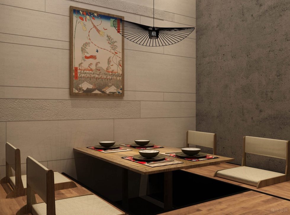 深圳市龍崗區(qū)坂田日式料理店裝修設(shè)計(jì)效果圖 深圳市龍崗區(qū)坂田日式料理店裝修設(shè)計(jì)效果圖