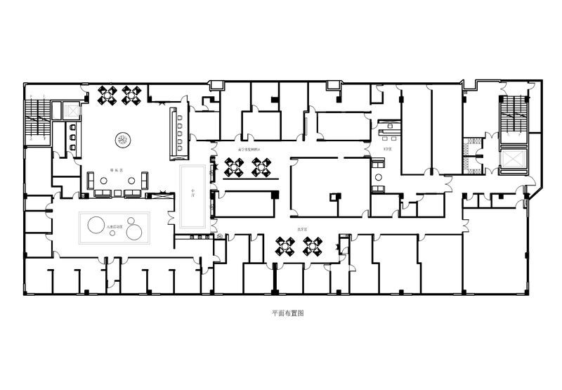 昆明薇思口腔牙科診所平面布置圖設(shè)計(jì)