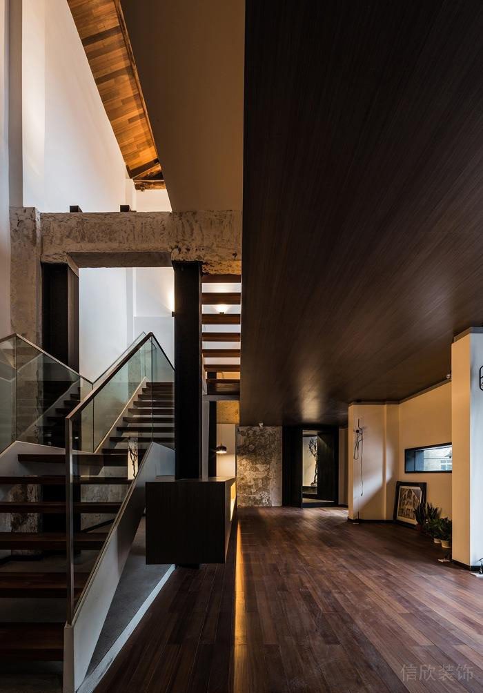 深圳寶安331創(chuàng)意園600平方米鄉(xiāng)村侘寂風(fēng)辦公室裝修案例樓梯間 深圳寶安331創(chuàng)意園600平方米鄉(xiāng)村侘寂風(fēng)辦公室裝修案例樓梯間