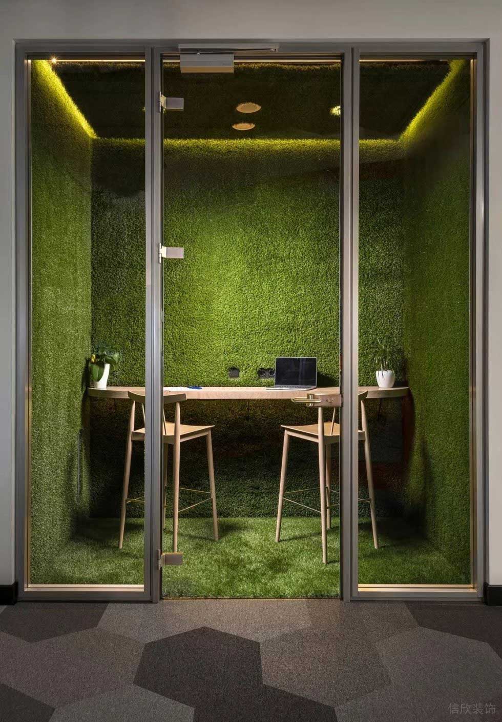 深圳南山海王銀河科技大廈2600方北歐主義工業(yè)風(fēng)辦公室裝修案例多功能特色工作間