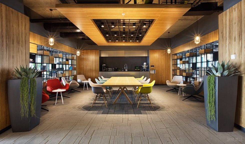 深圳南山聚創(chuàng)金谷創(chuàng)意園3500平方米工業(yè)主義北歐風(fēng)辦公室裝修案例茶水間