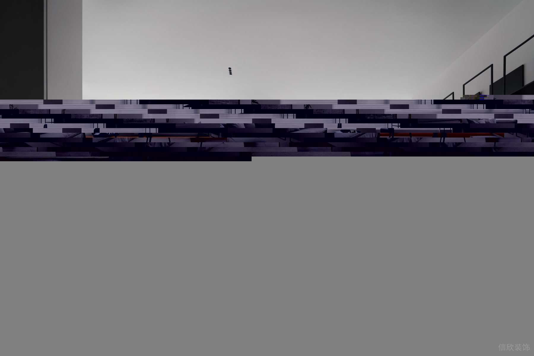 嘉安達(dá)大廈北歐工業(yè)風(fēng)辦公室裝修設(shè)計(jì) 員工休息區(qū)