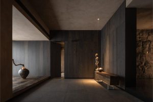 深圳寶安蘅芳科技大廈新古典風(fēng)格辦公室裝修案例 過道