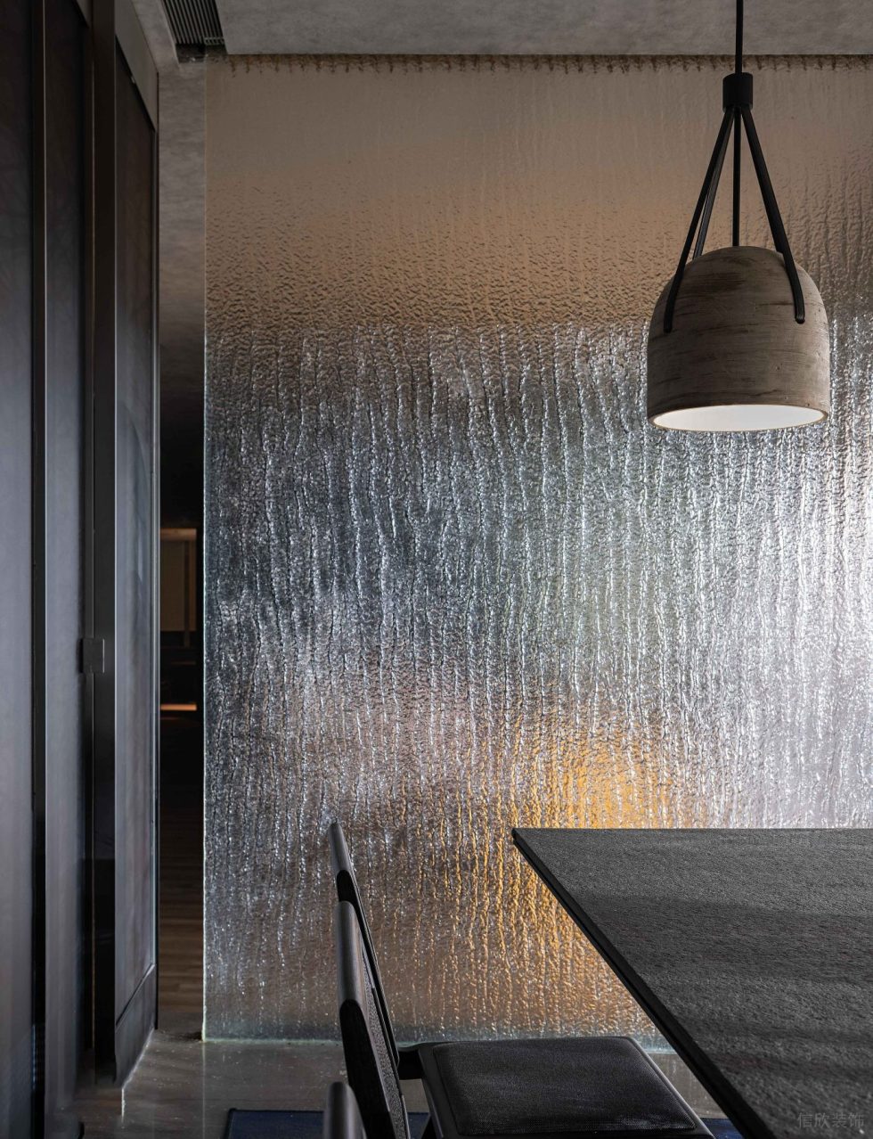 深圳羅湖簡雅日料餐廳磨砂隔斷玻璃細(xì)節(jié)裝修設(shè)計(jì)