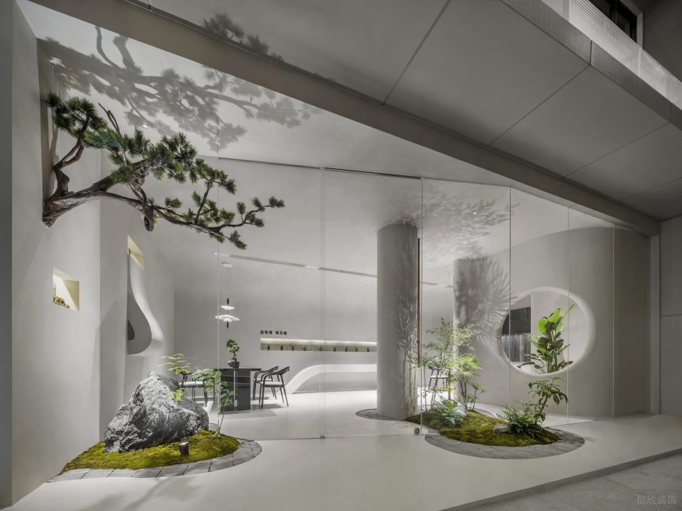 深圳龍華現(xiàn)代簡(jiǎn)約風(fēng)酒館門(mén)面裝修設(shè)計(jì)