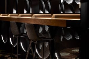 深圳南山黑金高雅酒吧吧臺(tái)區(qū)設(shè)計(jì)裝修