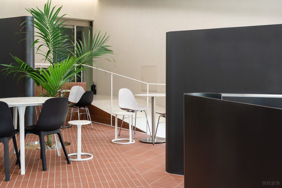 深圳南山區(qū)極簡(jiǎn)風(fēng)咖啡廳散座區(qū)設(shè)計(jì)裝修