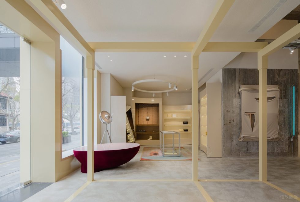 深圳市寶安區(qū)寶安中心現(xiàn)代風(fēng)服裝店旗艦店裝修設(shè)計(jì) 大廳二