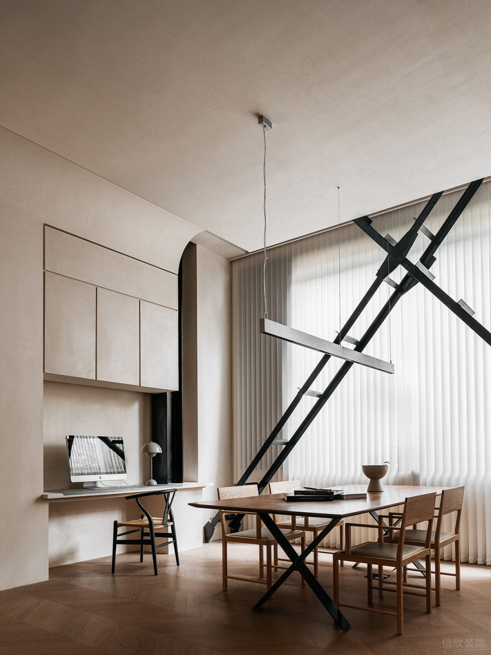 深圳市寶安區(qū)福永lougne Suit服裝定制店裝修設(shè)計(jì)-洽談區(qū)