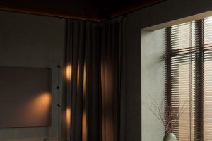 深圳市復(fù)古摩登風(fēng)西餐廳窗臺裝修設(shè)計