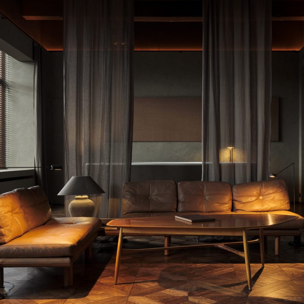 深圳市復(fù)古摩登風(fēng)西餐廳休閑區(qū)裝修設(shè)計