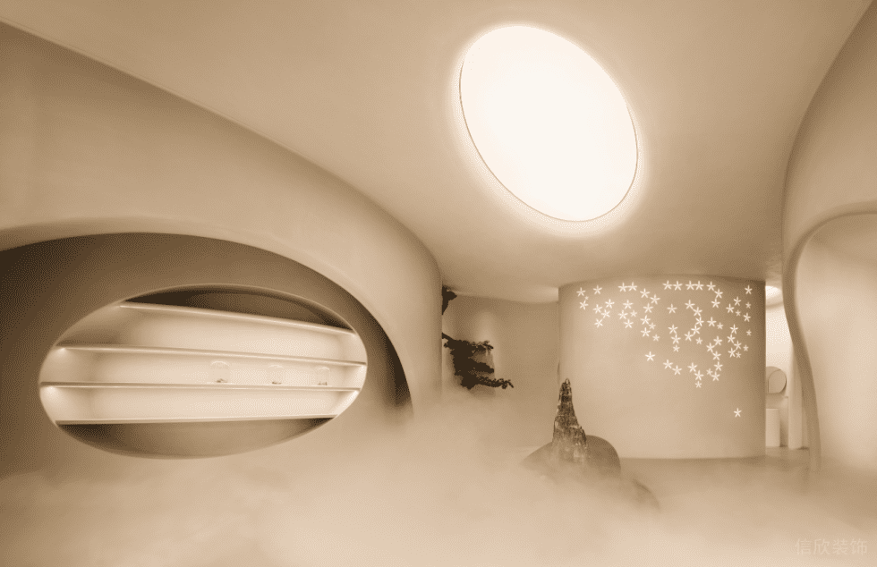 深圳市福田區(qū)八卦嶺現(xiàn)代風(fēng)零售空間 大廳概覽二