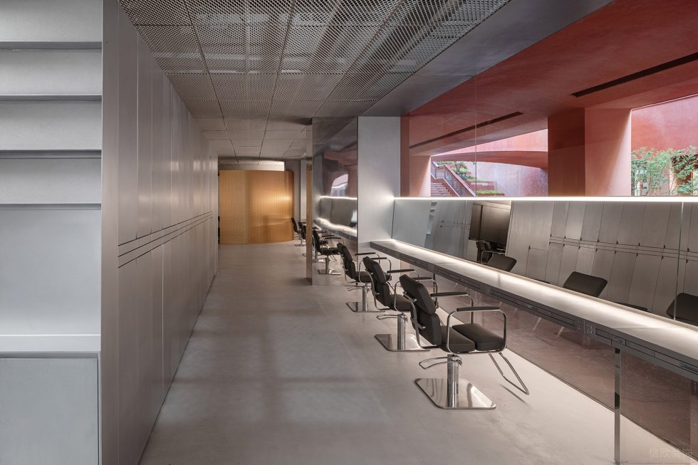 深圳市福田區(qū)筆架山z Zest美發(fā)沙龍裝修設(shè)計 造型區(qū)三