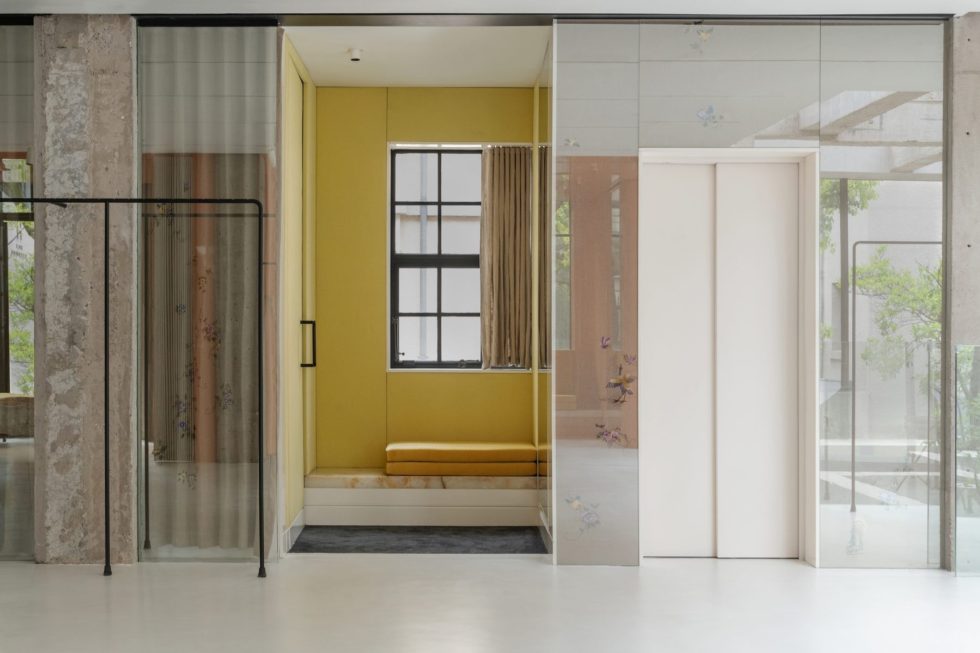 深圳市福田區(qū)黃岡買手店ep Yaying潮牌旗艦店裝修設計 試衣間