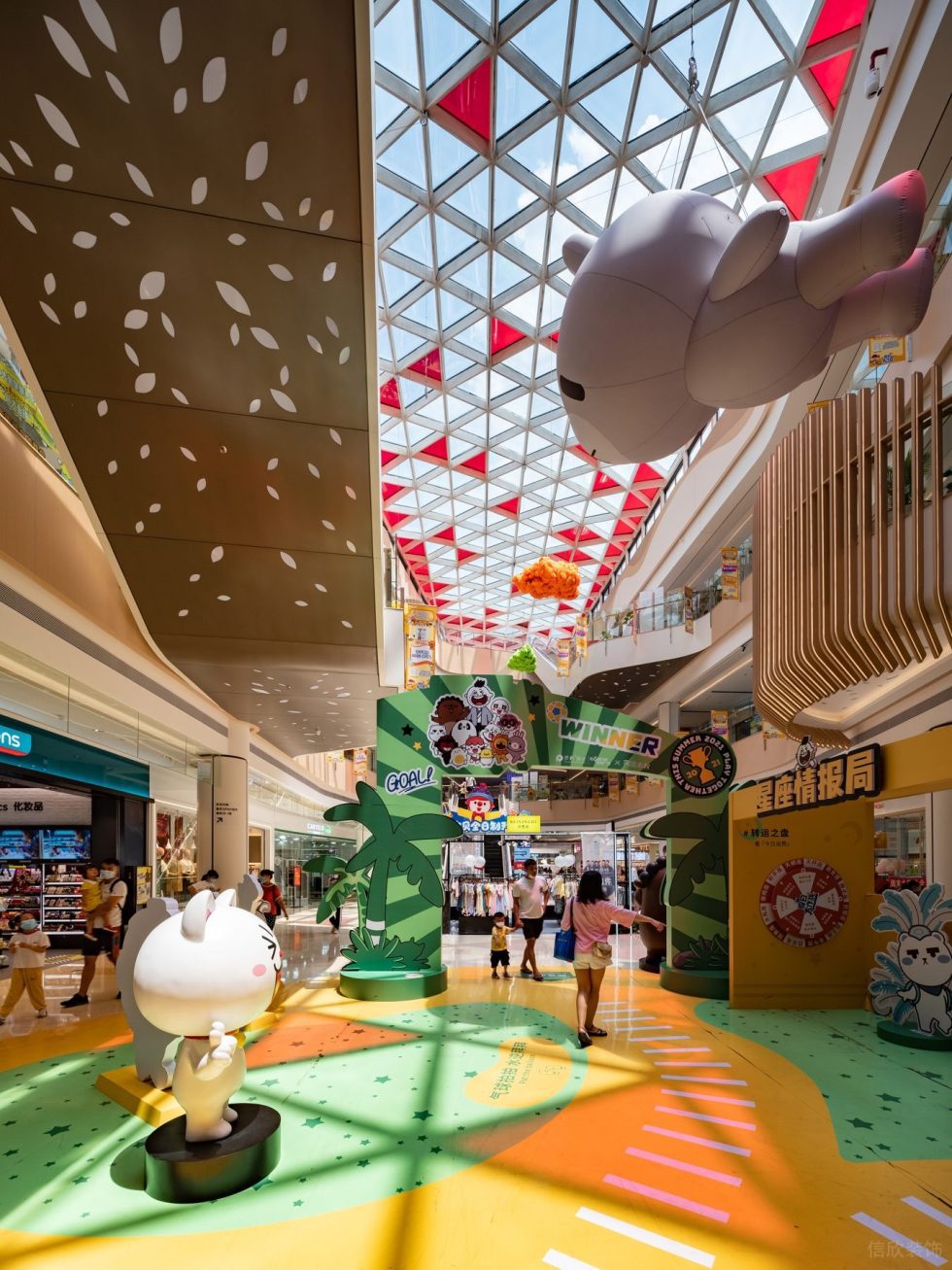 深圳市福田區(qū)蓮花商業(yè)綜合體裝修設(shè)計(jì) 大廳一層