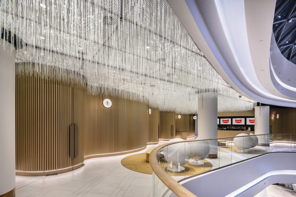 深圳市福田區(qū)梅林大型商業(yè)綜合體裝修設(shè)計效果圖-三層水晶吊燈 深圳市福田區(qū)梅林大型商業(yè)綜合體裝修設(shè)計效果圖三層水晶吊燈